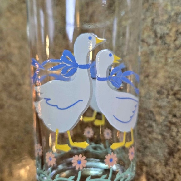Collection Tiffany Blue Daisy Duck 340mL Glasses - Set of 6 - Picture 2 of 5